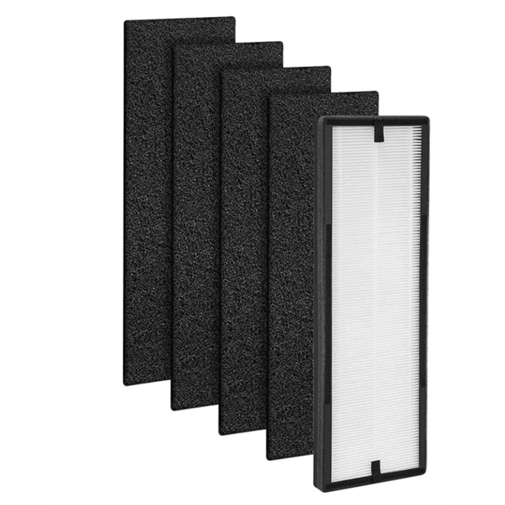 1 HEPA Replace Filters + 4 Activated Carbon Filters,for Eureka NEA120