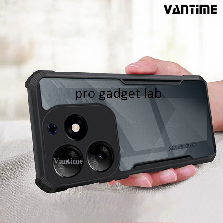 For Tecno Spark 10 Pro Xunddu Bumper Case Reinforced Corner with Shock-Proof Transparent Full Air Protection Back Cover For Your device. 