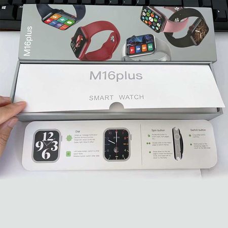 M16 Plus Infinity Display Series 6 Smartwatch. 