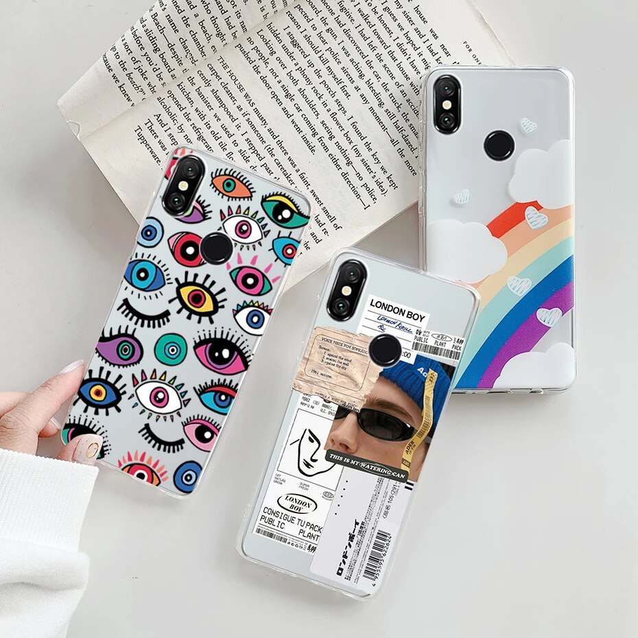 For Xiaomi Redmi Note 5 Global Version Case Clear Soft TPU Back Cover Phone Cases For Xiaomi Redmi Note 5 Pro Note5 Case Fundas. 