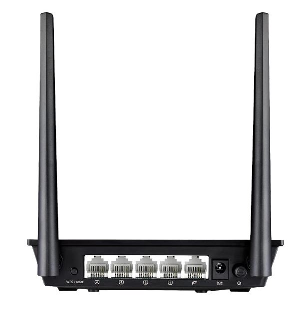 Asus RT-N12+b1 300 Mbps Ethernet Single-Band Wi-Fi Router. 