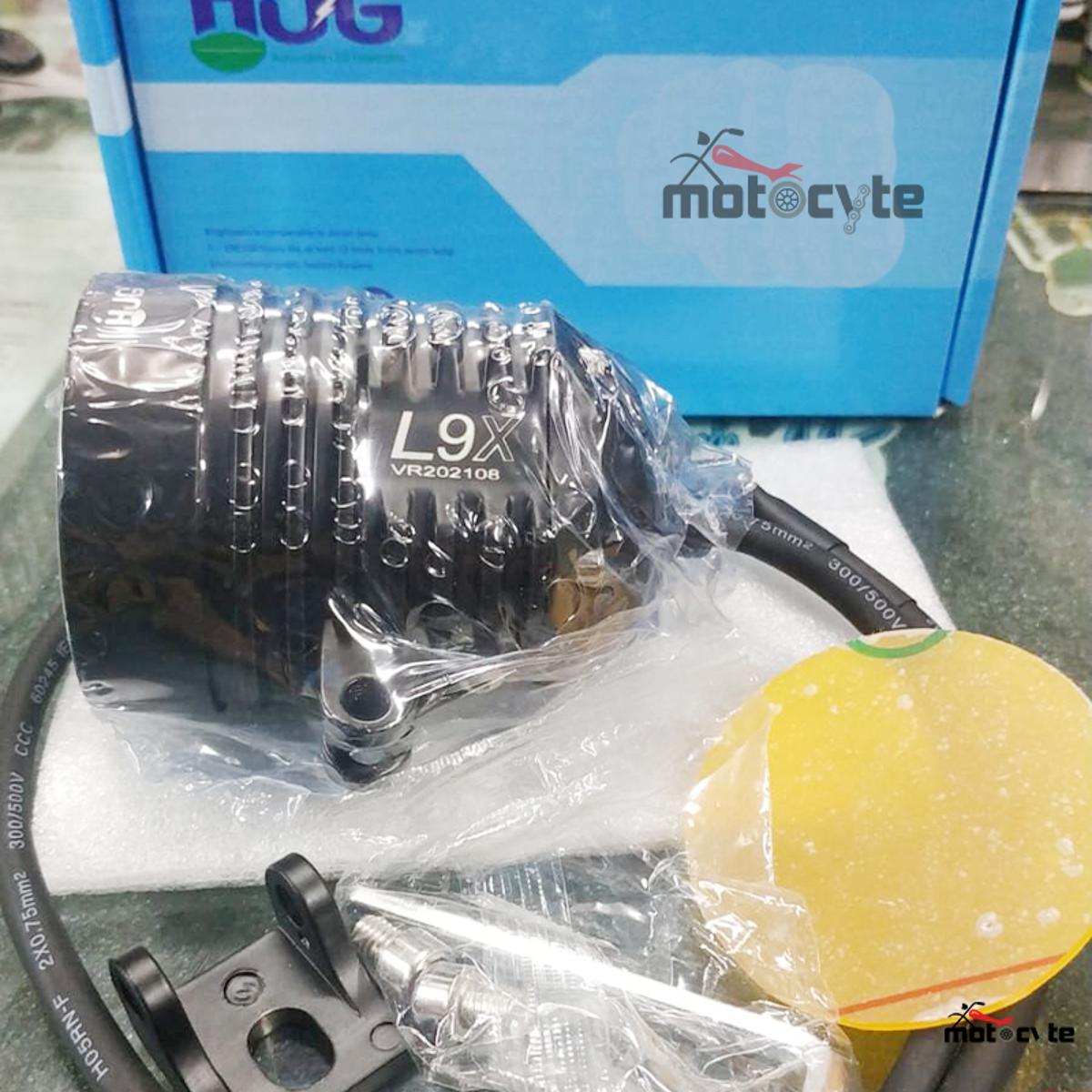 L9X (HJG Branded) 40W IP67 Generic CREE LED Auxiliary Fog Light-2 Pieces 6000LM Focus Range 200m with Clumps