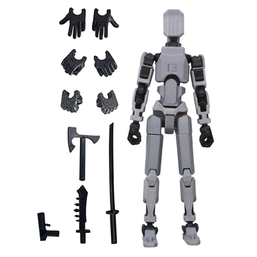 3D Printed Action Figure Dummy 13 Action Figure Parent-Children Game 3D Printed Mannequin 13 Full Body Activity Robot Game Gifts. 
