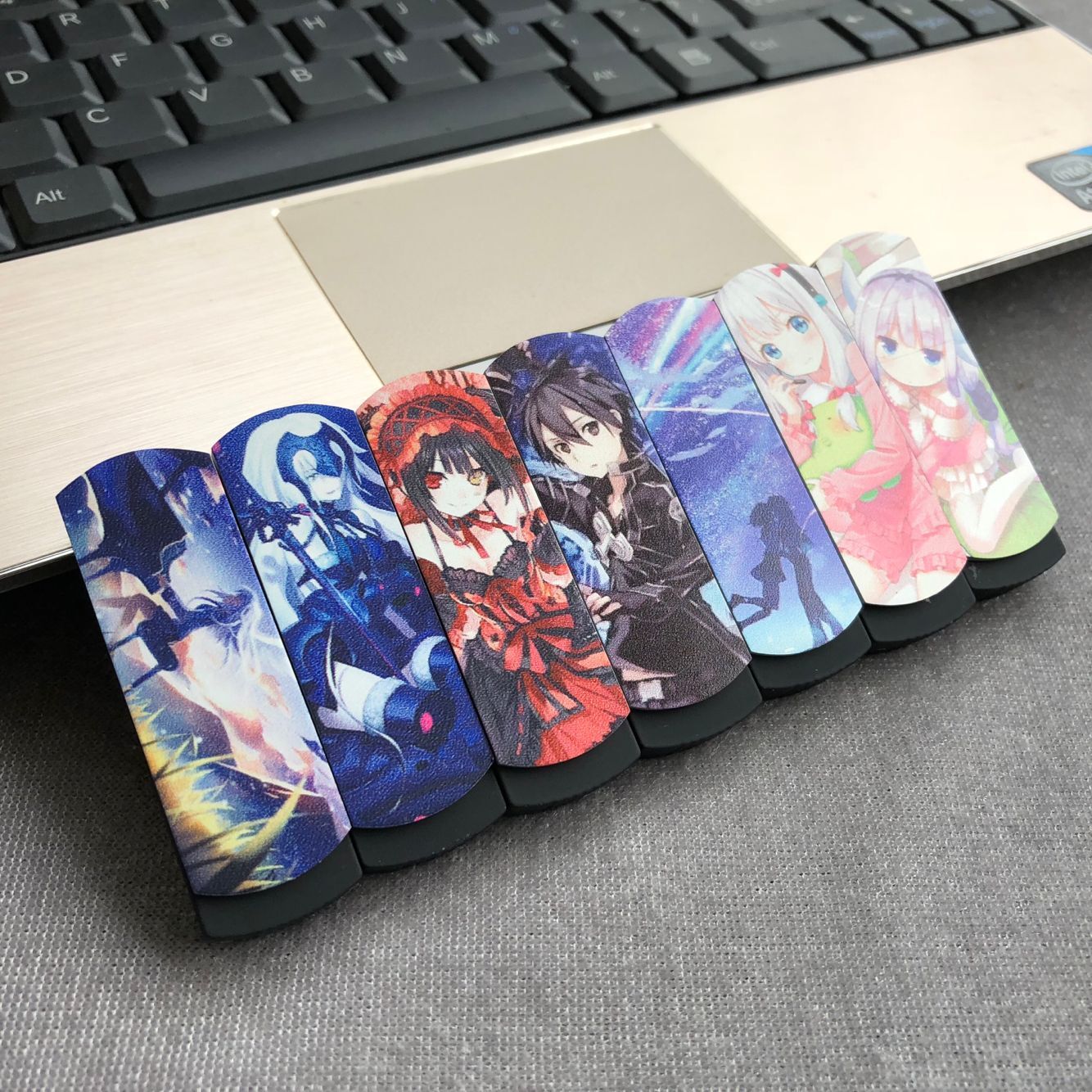 Anime USB drive crazy three and two yuan peripheralsister Ramrem business gifts high-speed metal U disk DIY. 