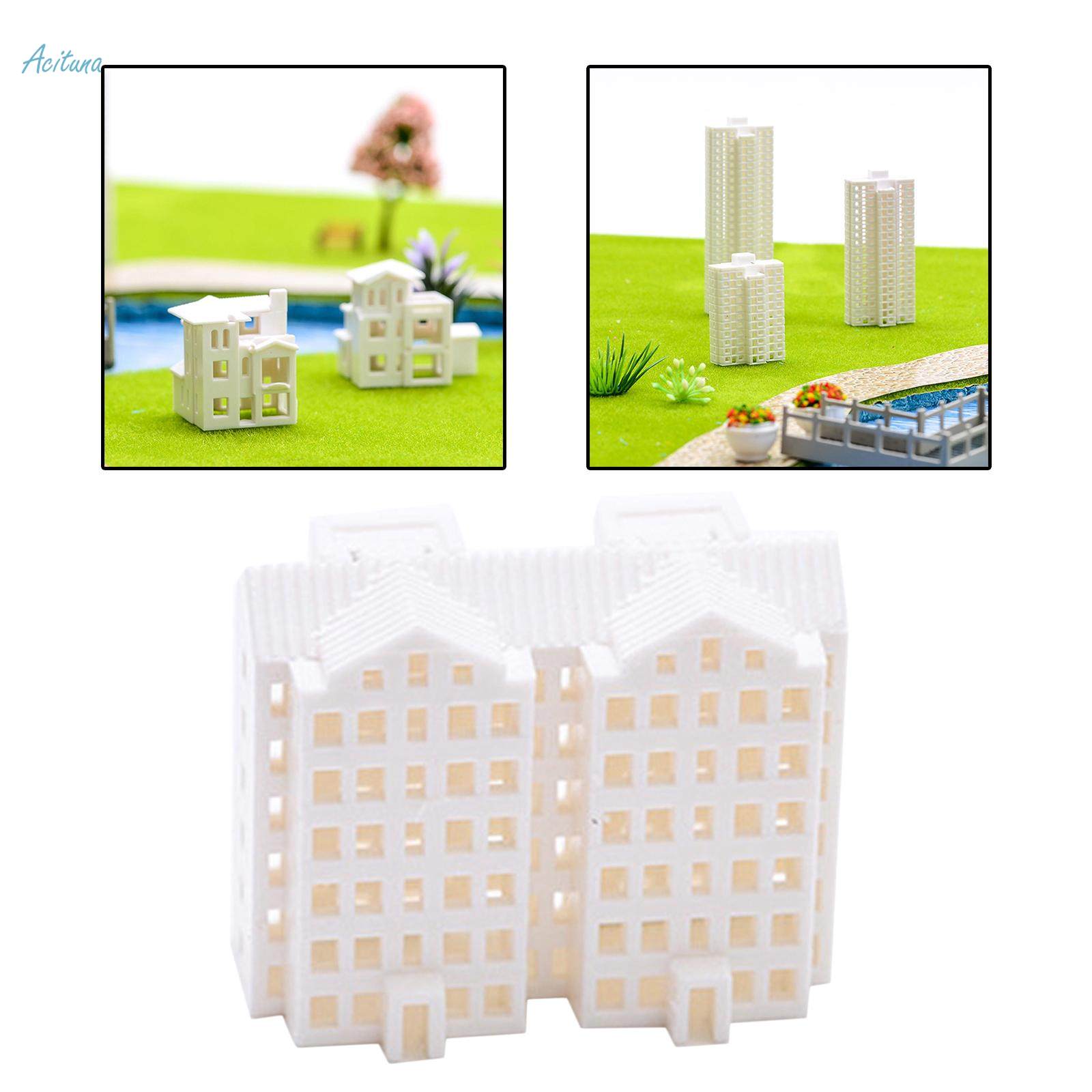 Miniature Apartment Building Decoration Props Display Realistic Micro Landscape 1. 800 C