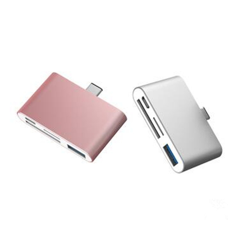 Suitable for MIDILL, private mode, type-c, mobile phone, OTG, multi-function card reader, ultra-thin HUB, portable PD charging. 