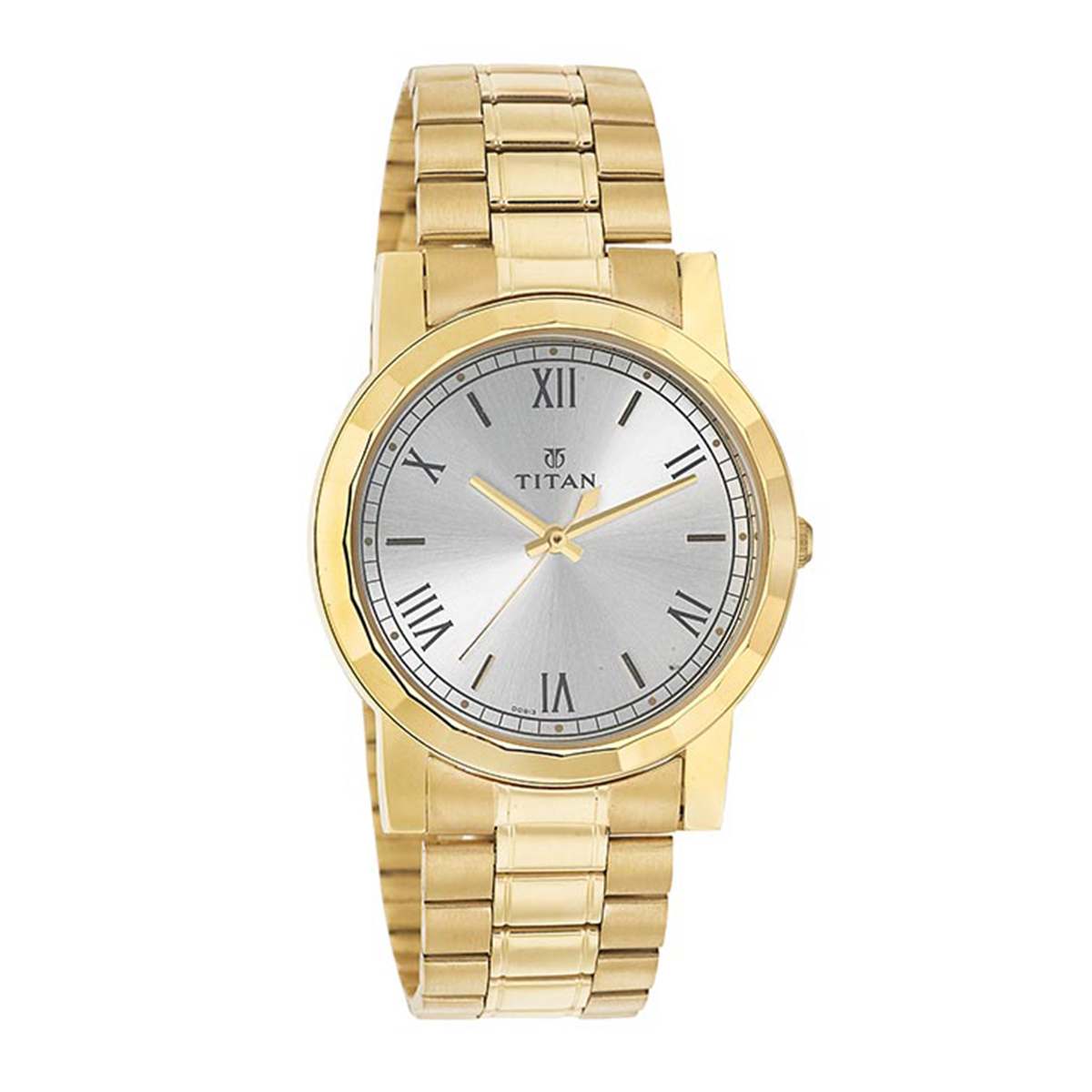 Titan 1644YM01 Silver Silver Dial Analog Watch for Men