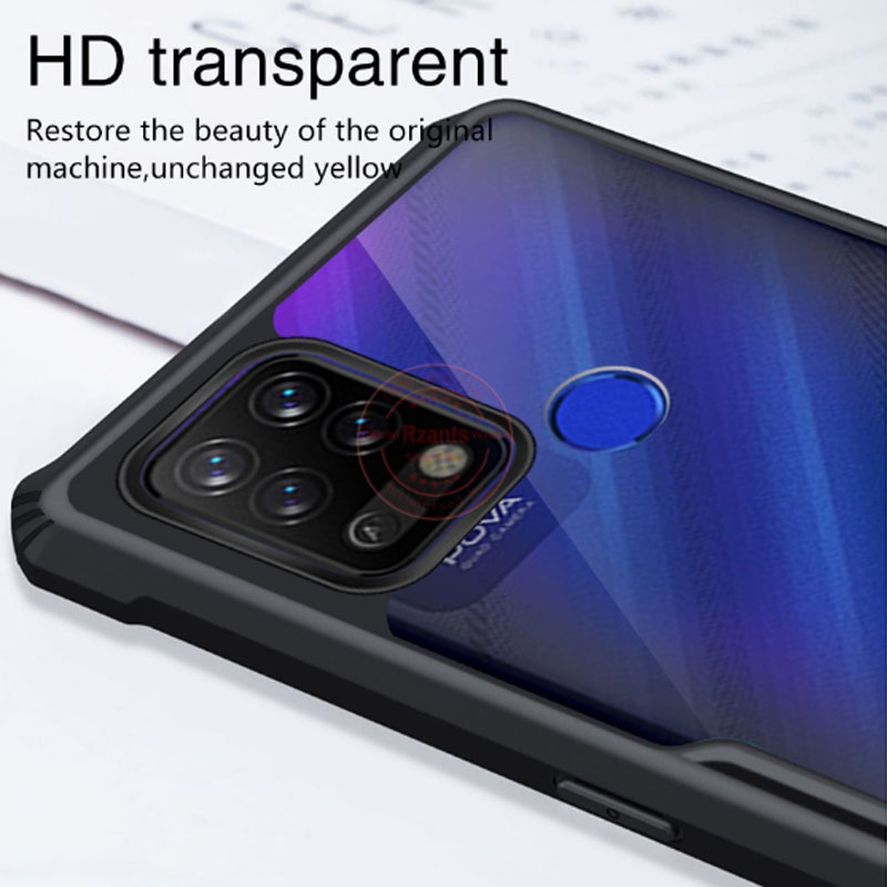 itel P55 5G Phone Case for itel S23+ S23 Plus A70 A60s Acrylic Transparent Shockproof Casing TPU Soft Anti-fall Back Cover. 