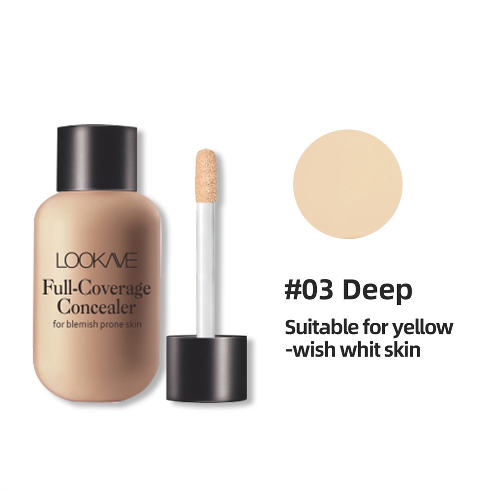 12ml Matte Foundation Cream Face Concealing Eye Dark Circle Liquid Long ...