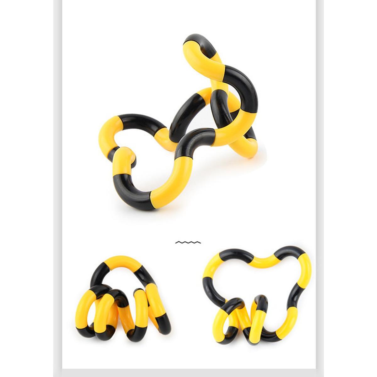 【Yurui】New Tangle fidget toy Variety of twited rope Twiting ring toy muic decompreion toy decompreion vent