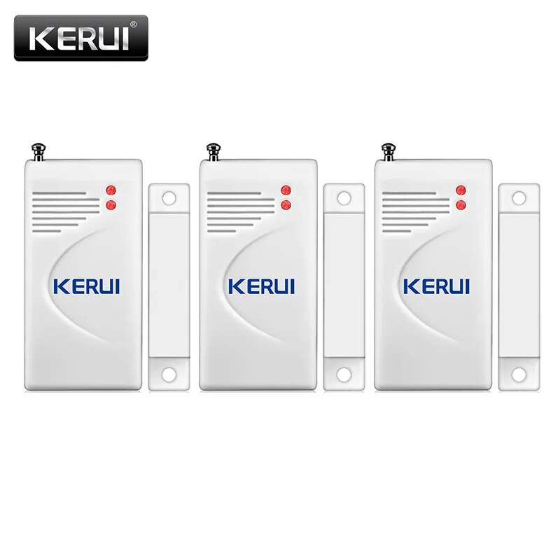 KERUI 433mhz Wireless Door Sensor Home Alarm Security Window/ Door Sensor Detector For W18 W20 K52 WIFI GSM Alarm Systems. 