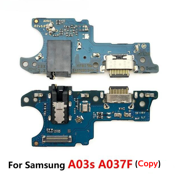 Charging Logic Board For Samsung Galaxy A03s Charging Port For (SM-A037) USB Plug PCB Dock Connector Spare parts. 