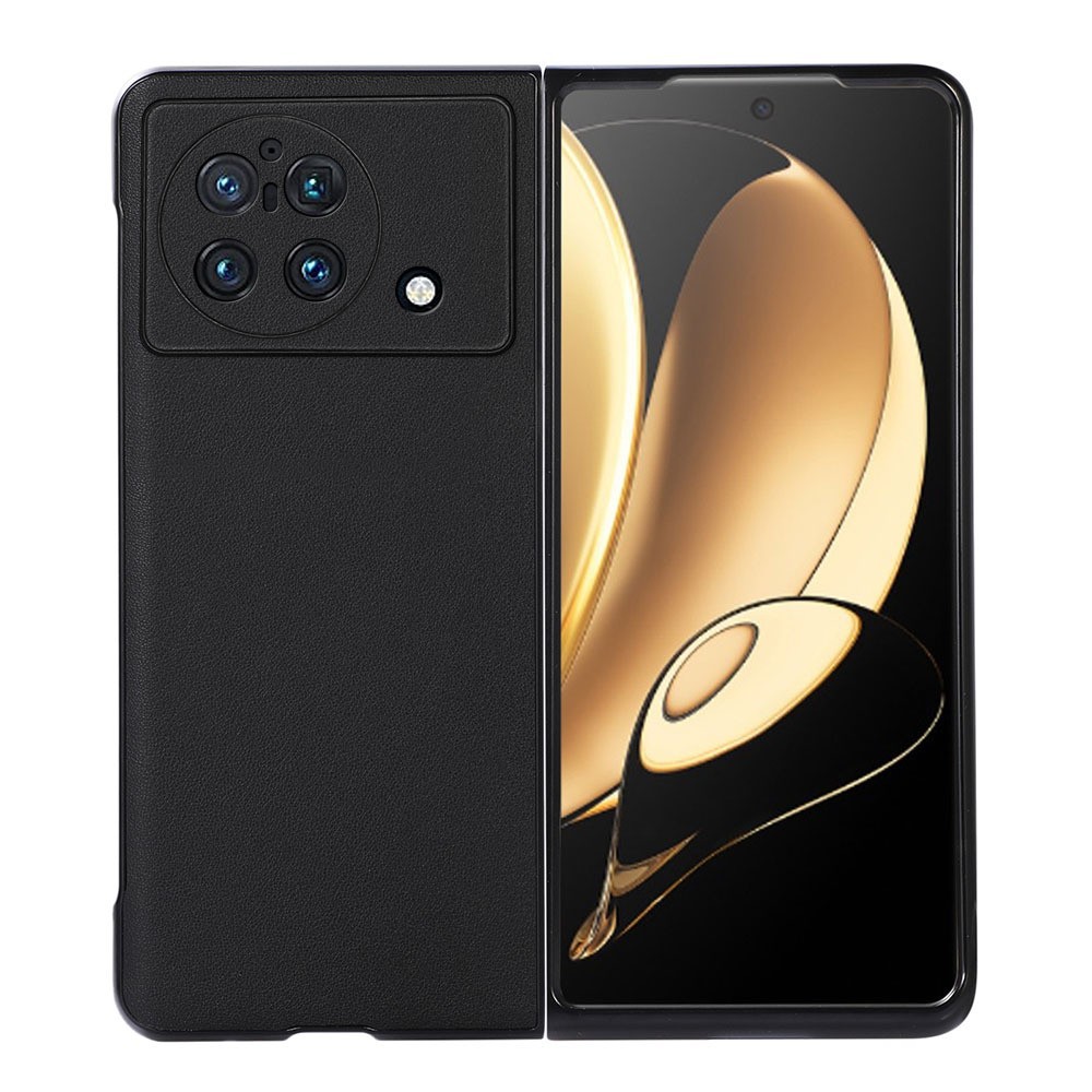 vivoXFOLD Folding Phone Case Lambskin OPPOfindN Genuine Leather Foldable Screen All-Inclusive Anti-Fall Shell Applicable. 