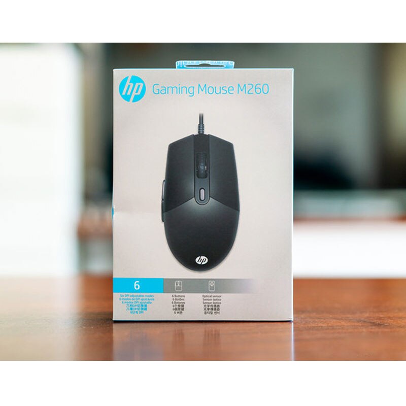 hp m260 wired optical gaming mouse