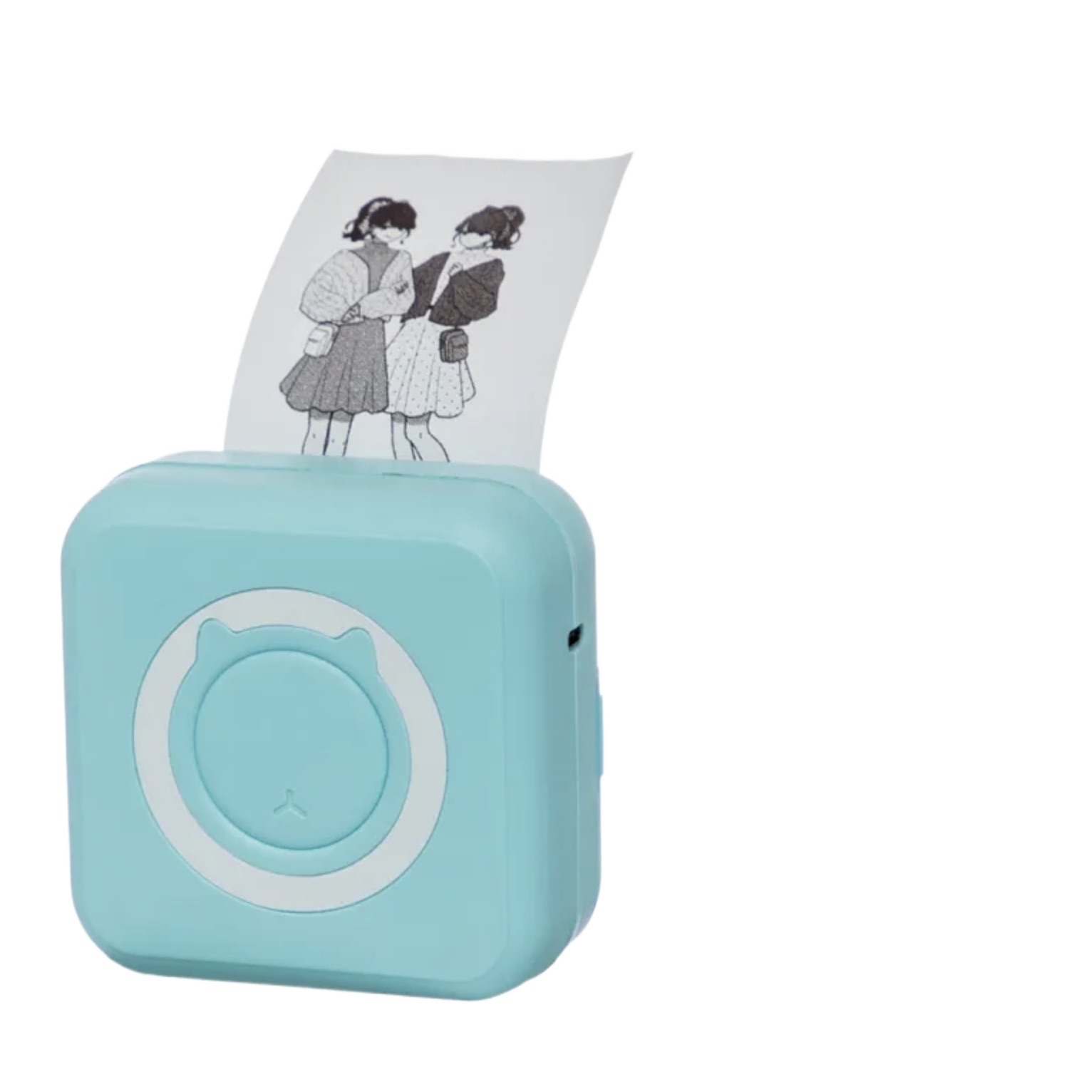 Mini printer Sadakalo Photo Printer Wireless Bluetooth Thermal Printer Photo Label Sticker Printer, C15. 