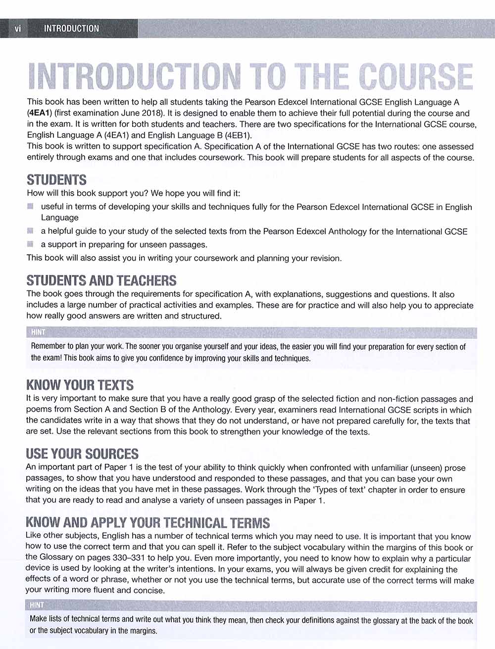 Edexcel International GCSE (9-1) English Language A Student Book. 