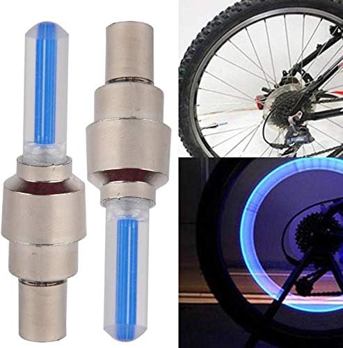 Car/Bike or Bicycle Tyre LED Light with Motion Sensor Tyre Light Fancy Light Tail Light 2 pcs. 