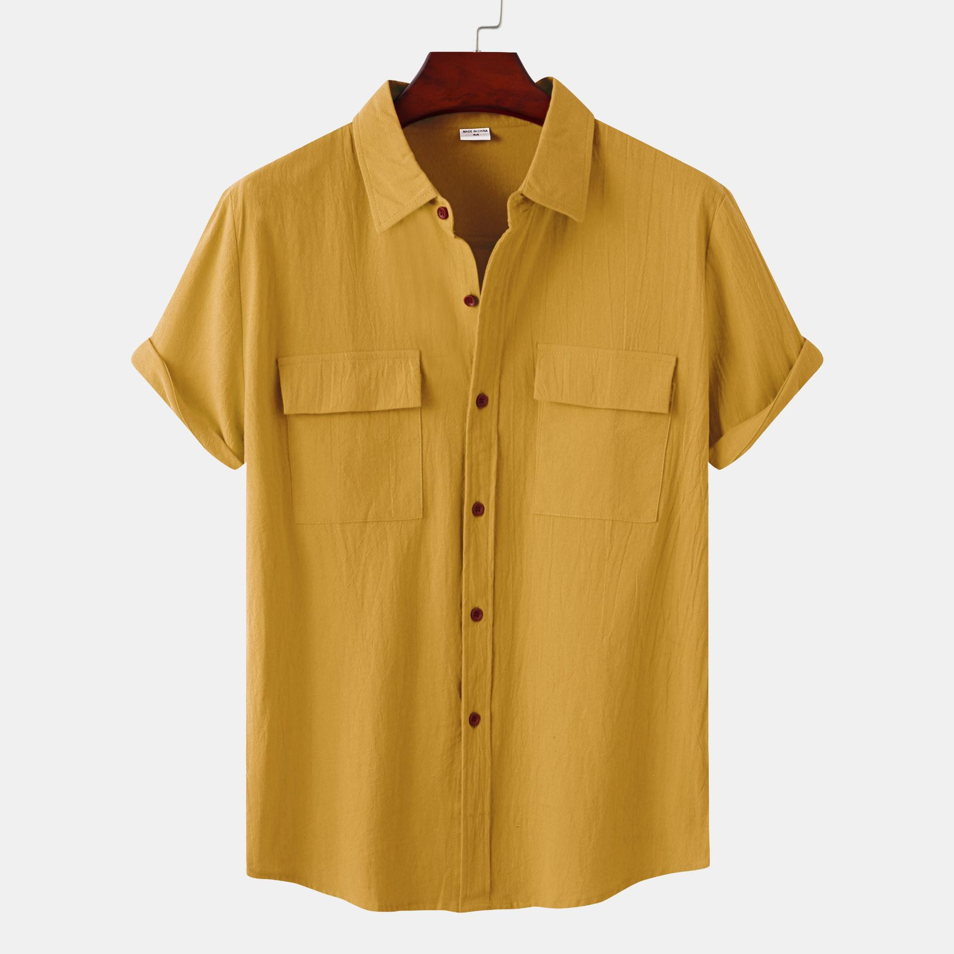 Custom Experience - Men's resort shirt linen Quality work shirts Button linen shirts - Couture - High-end - Designed - Urban Vibes. 