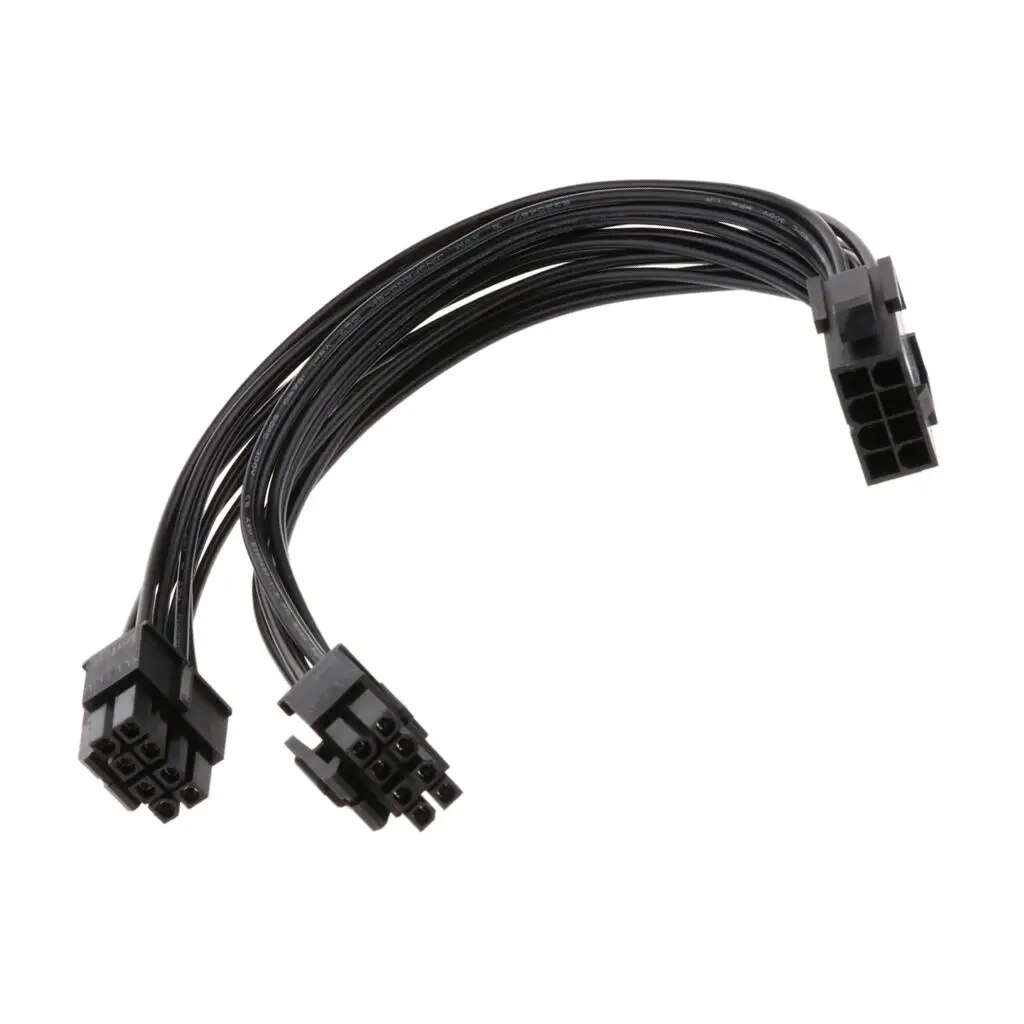 CPU 8 Pin to 2 x CPU 8 Pin (4+4) Motherboard CPU Power Adapter Y-splitter Extension Cable. 