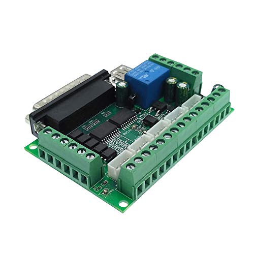 Stepper Motor Driver MACH3 5 Axis CNC Breakout Board For CNC Engraving Machine DIY Electronics Project MACH3 5 Axis. 