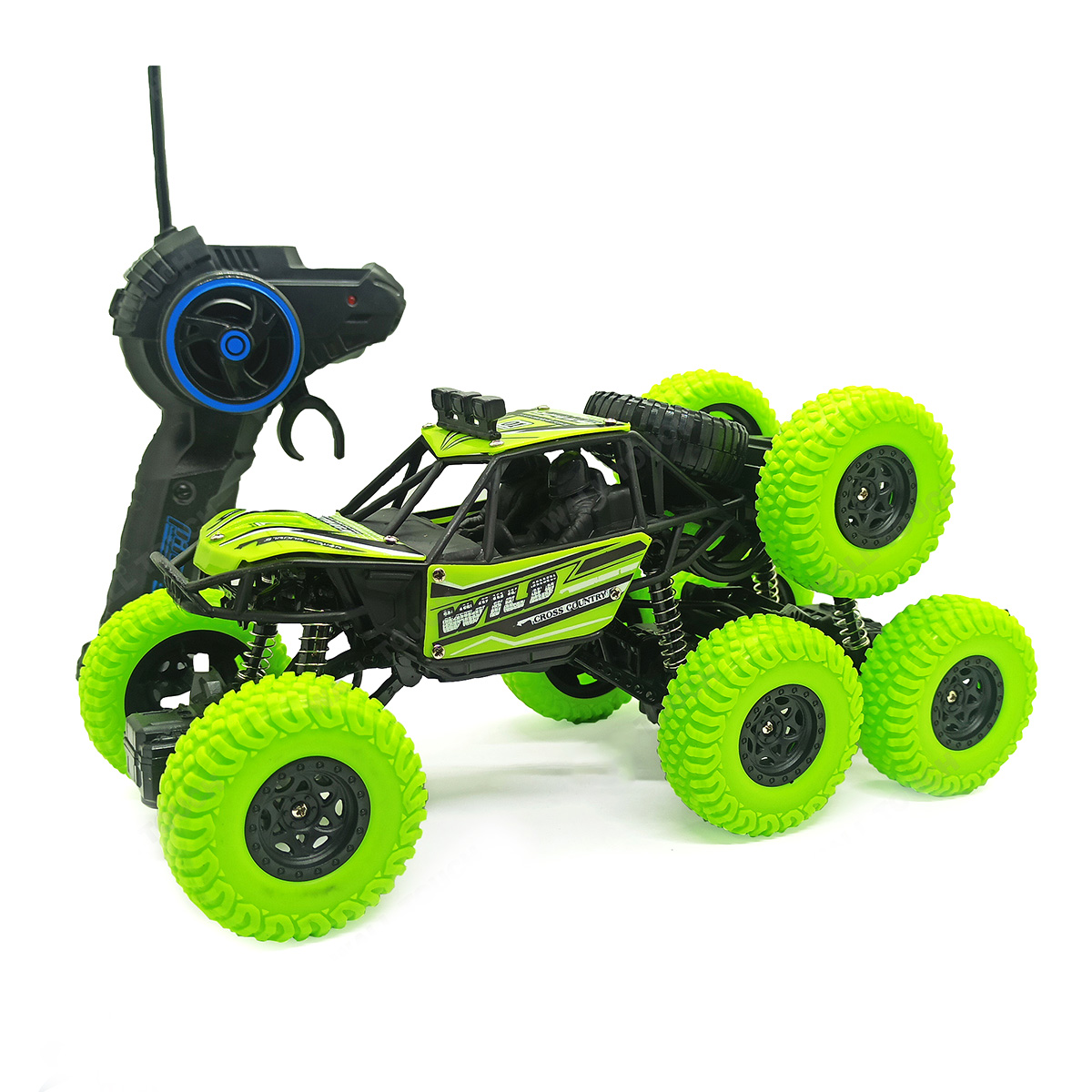 Lateral Dancing Rechargeable Big Size 360 Degree Rotating 8 Wheel Remote Control Stunt Car. 