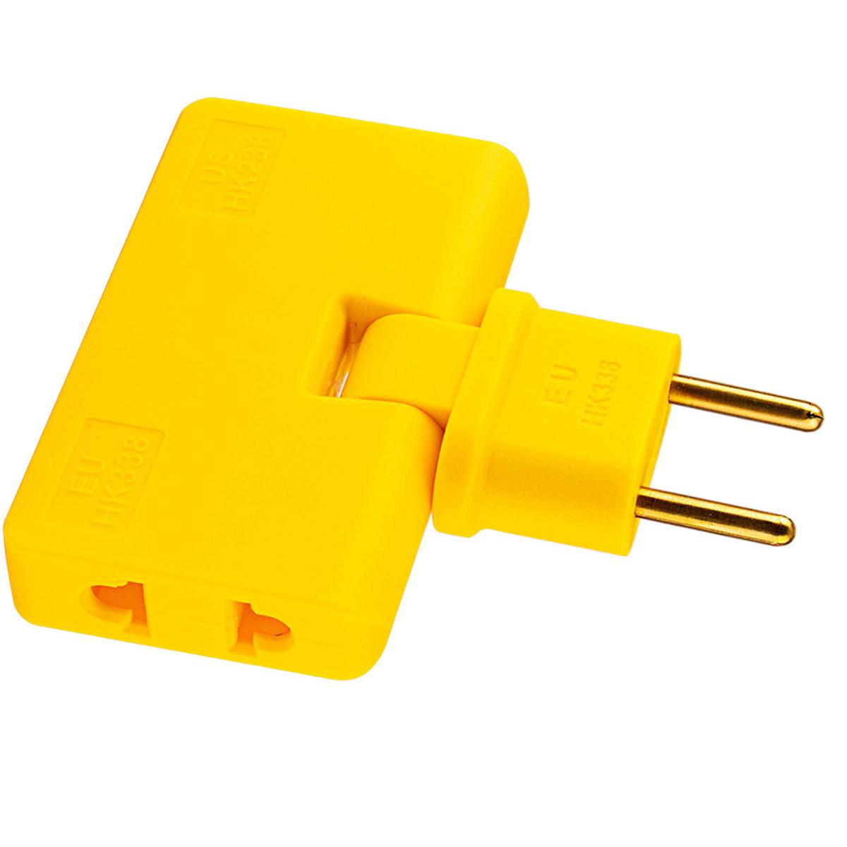 Rotate EU Plug Converter 3 in 1 Rotatable Outlet Extender 180 Degree Extension Plug Multi Plug Mini Outlet Adapter - multi plug