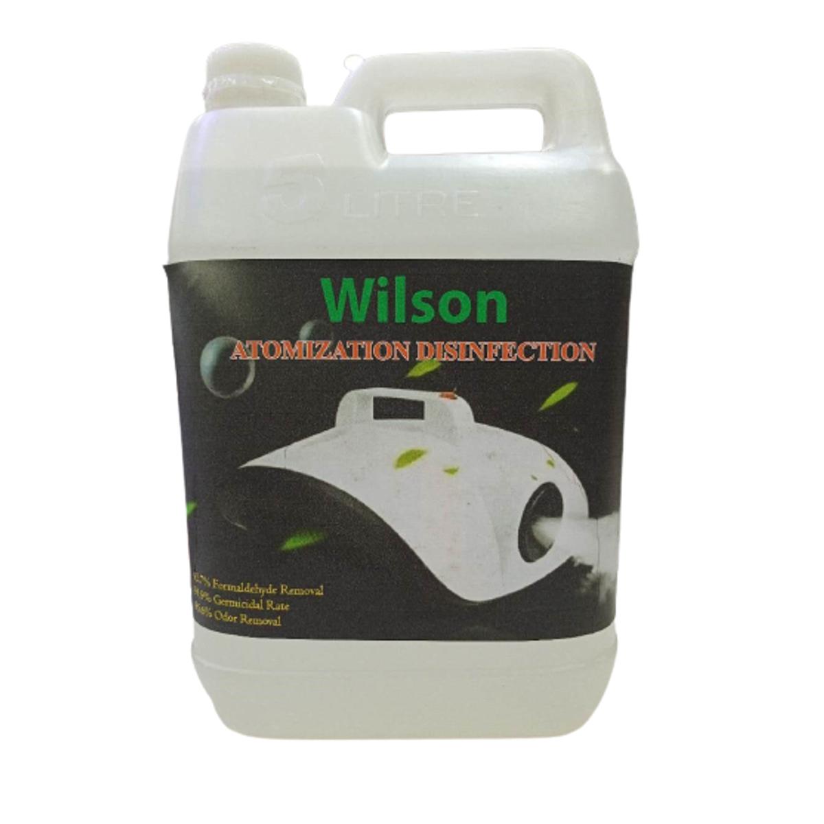 Wilson Atomization Disinfection Fog Machine Liquid - 5 L Made in China
