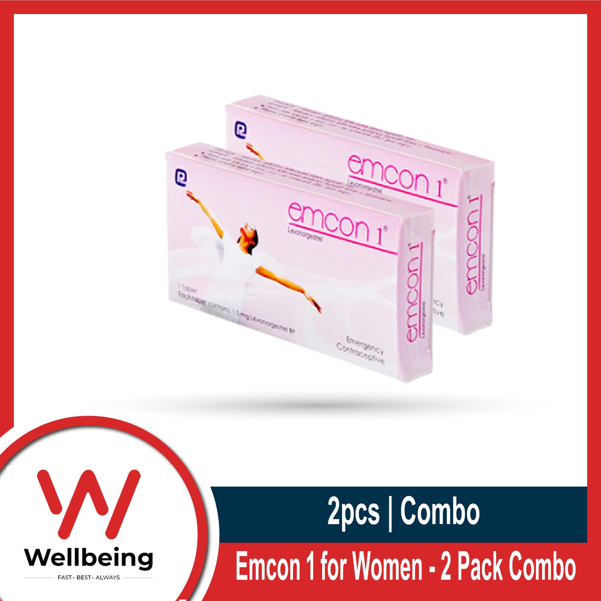 Emcon 1 for Women - 2 Pack Combo