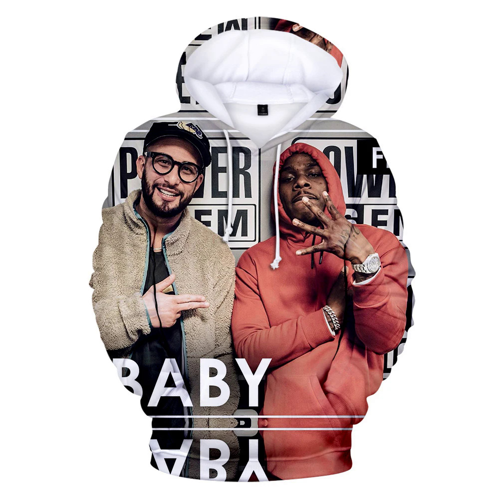 Hot Rapper Dababy 3d Printed Hoodies Sweatshirts Men/Women Dababy Cool Fashion Casual Adult Kids Pullovers Oversized Hoodies. 