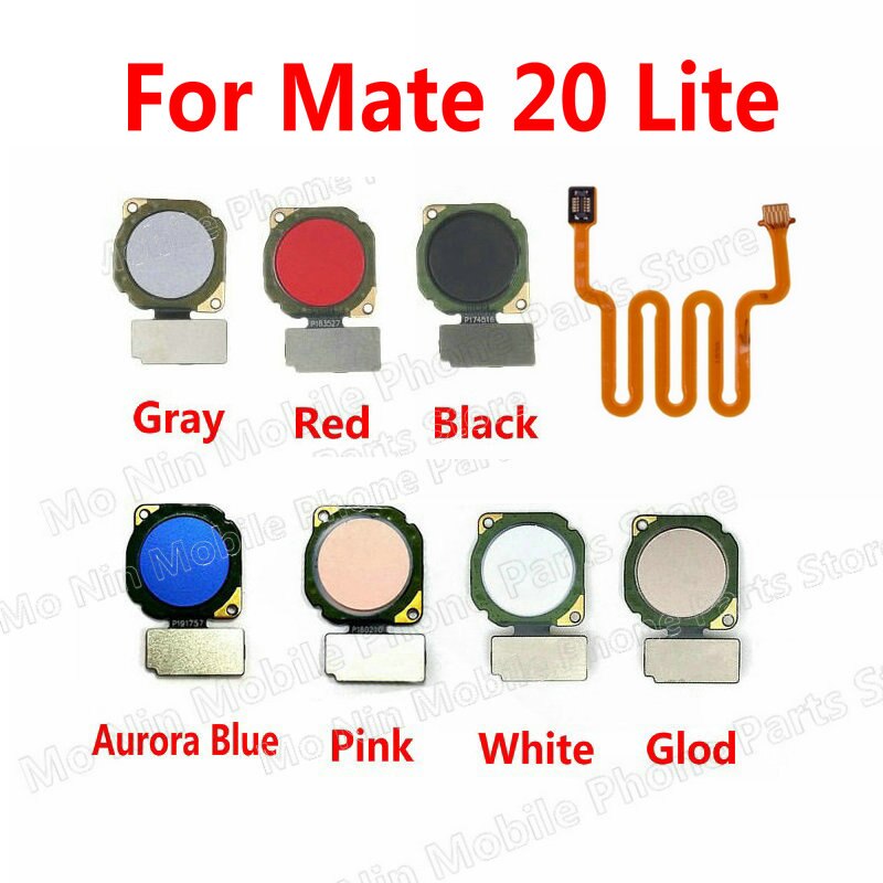 Home Button Flex Cable For Huawei Mate 20 Lite SNE-LX1 Menu Key Fingerprint Recognition Sensor Flex Ribbon Replacement Parts. 