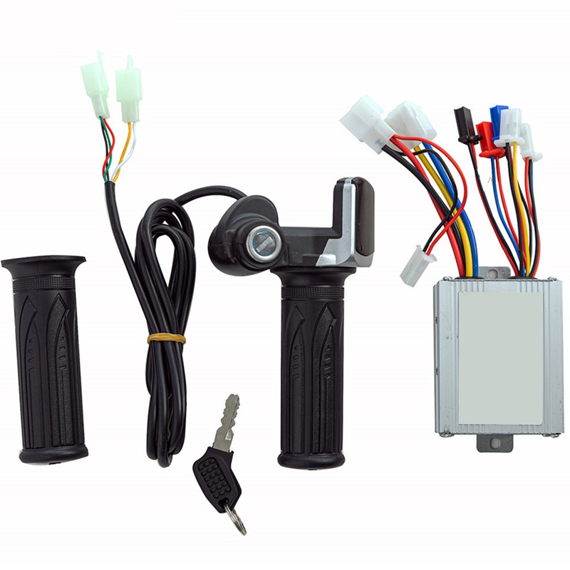 36V 500W Controller and Throttle Screw Grip Motor Controller. 