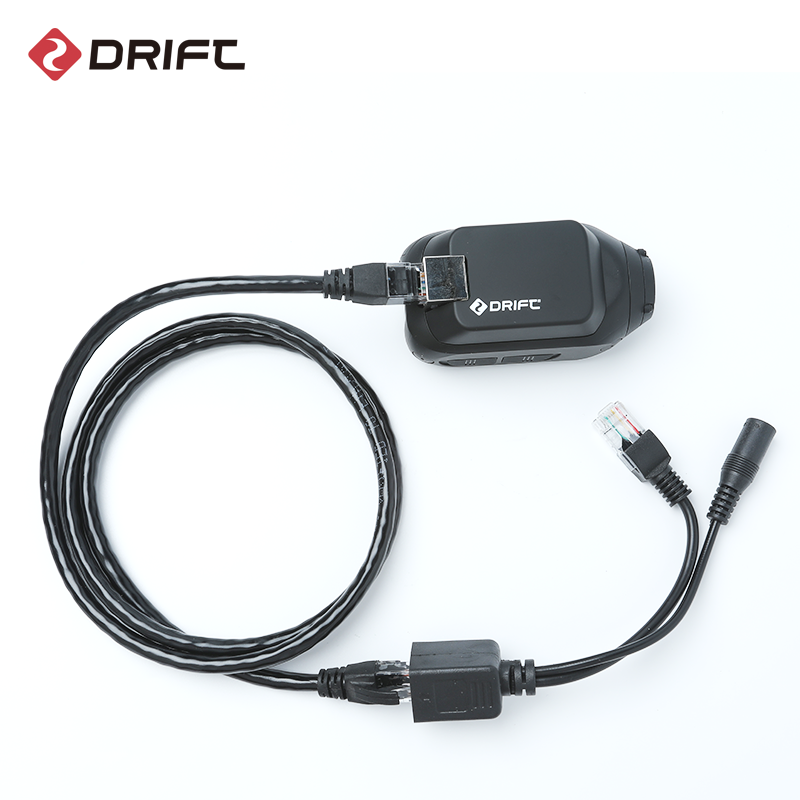 Drift Ghost N1 Action Camera RJ45 Interface Remote Control 4K Ultra HD Live POE Power Supply Sport Camera For Youtube Live. 