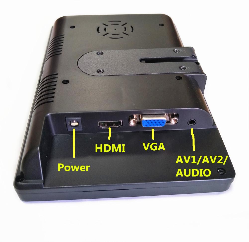 Portable Mini 7 Inch HDMI VGA Display LCD Screen Car Rearview TV/DVD Display Monitor. 