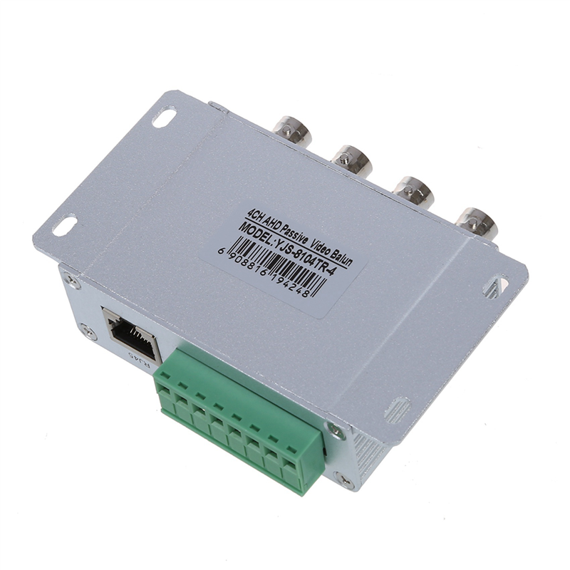 3X UTP 4 Channel Passive Video Balun Transceiver. 