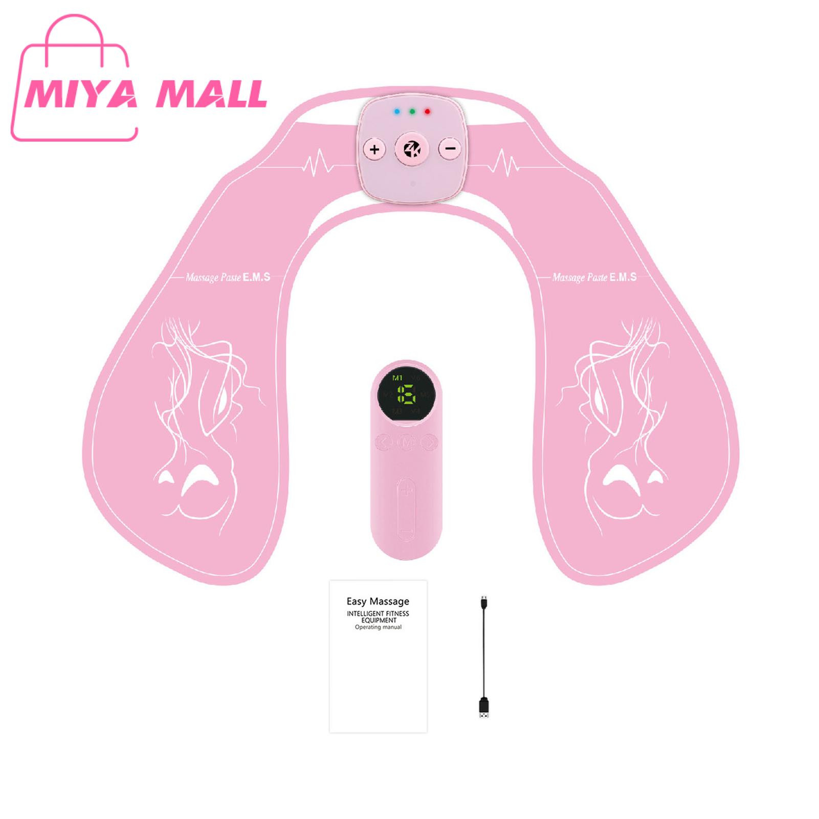 MIYA MALL Booty Trainer with Remote Control 6 Modes Smart Hip Trainer Ems Muscle Stimulator Buttock Toner with Remote Control Glute Massager Workout Machine for Bubble Butt Enhancer