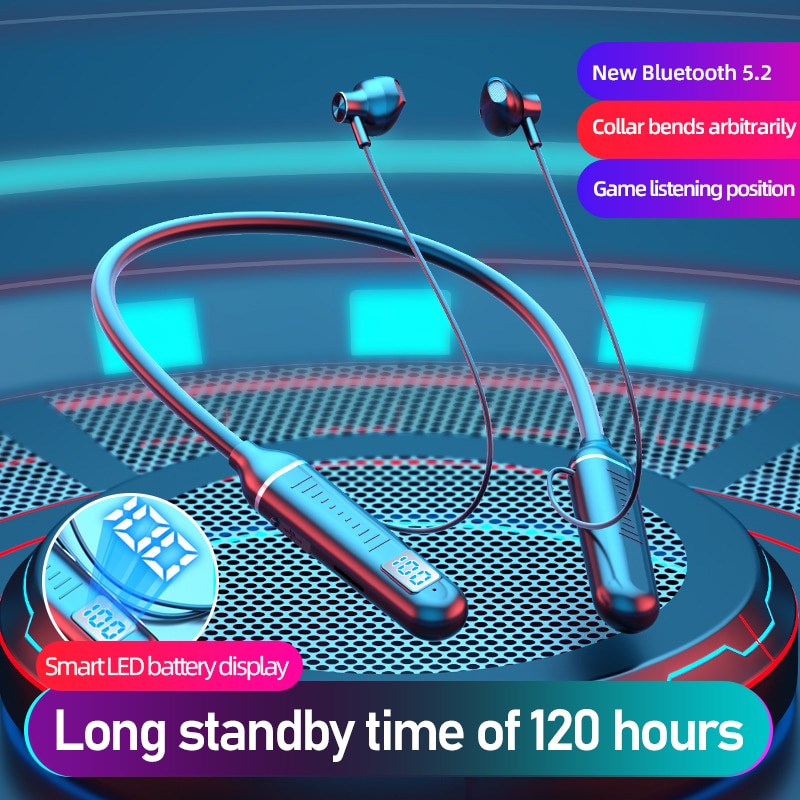 【3C VictoryEagle】2022 NEW Wireless Headphones For Xiaomi Huawei In Stereo Earphone bluetooth 5.2 Sport Waterproof 120h Music