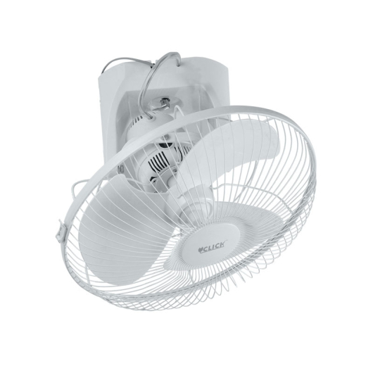 Click Orbit Ceiling Moving fan, Size: 16 inch, RMP: 1250, 60W, 01 year warranty. 