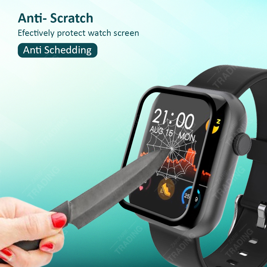 Colmi P9 Smart Watch PMMA Full Coverage Screen Protector. 