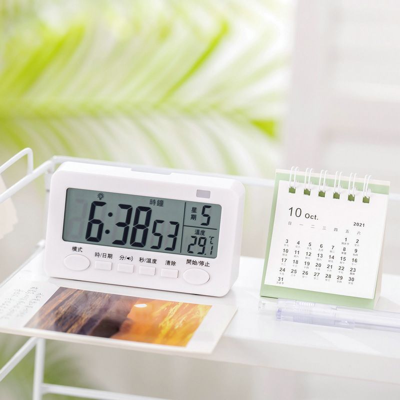 Alarm Clock Student Only Alarm Clock Timer Learning Dual-Use Operation Management Kitchen Timer Loud Factory. 