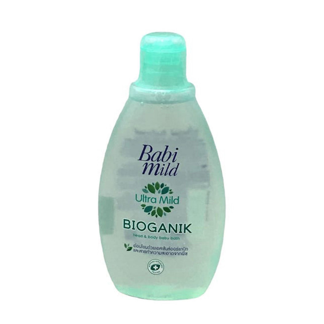 Baby Mild Bioganik Organic Natural Head & Body Baby Bath 180ml