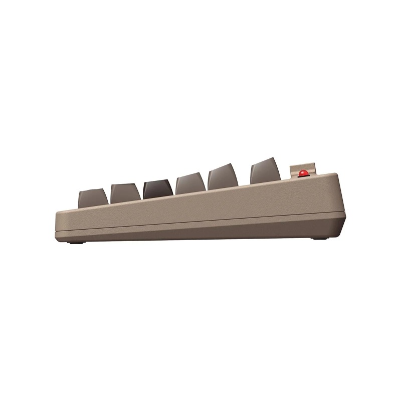 8BitDo Retro Mechanical Keyboard C64 Edition Bluetooth/2.4G/USB-C Hot Swappable Gaming Keyboard with 87 Keys for Windows Android. 