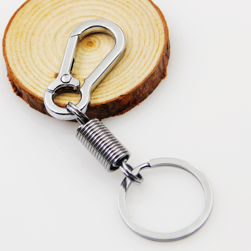 1pcs Spring Keychains- Climbing Hooks /Car Keychain /Classic Strong Keychain- Accessories Metal Key Chains