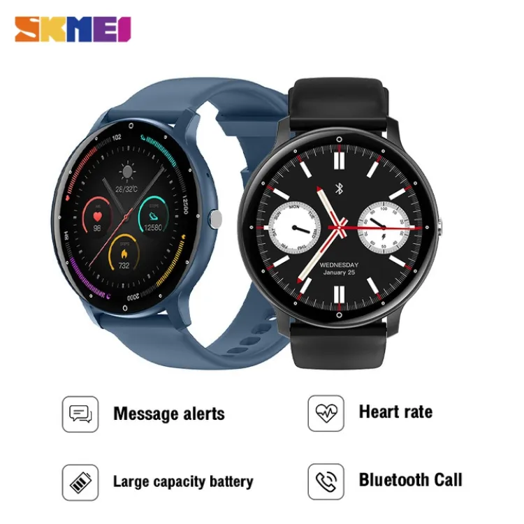 Skmei heart rate hot sale monitor watch