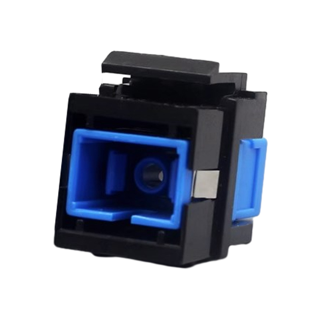 Sc-Sc Apc Fiber Optic Connector Keystone Sc Upc Optical Single-Mode Adapter Coupler Jack Slot For Network Plug. 