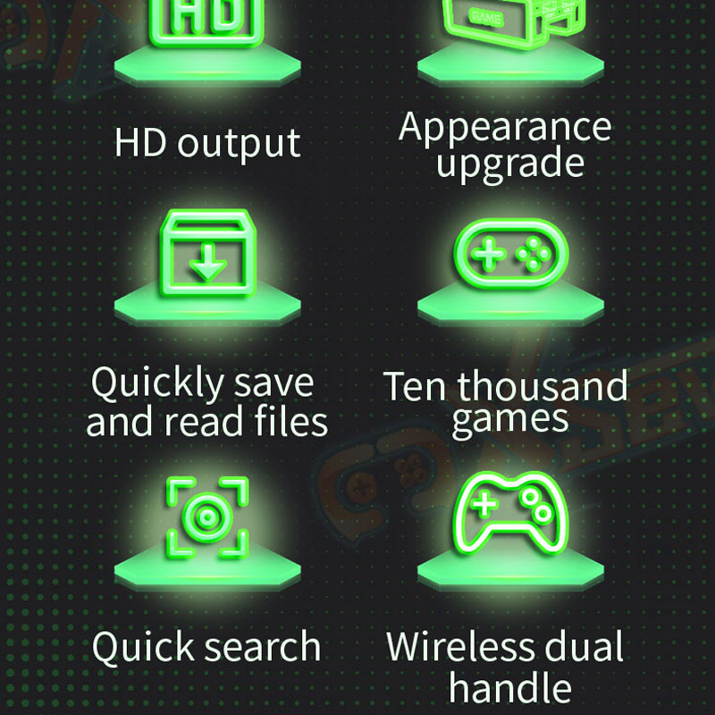 New Super Console U9 Play on TV Game Box 500G HDD 70000+Game For WII PS2 SS DC PSP PS1 PC Retro game HDMI Batocera system. 