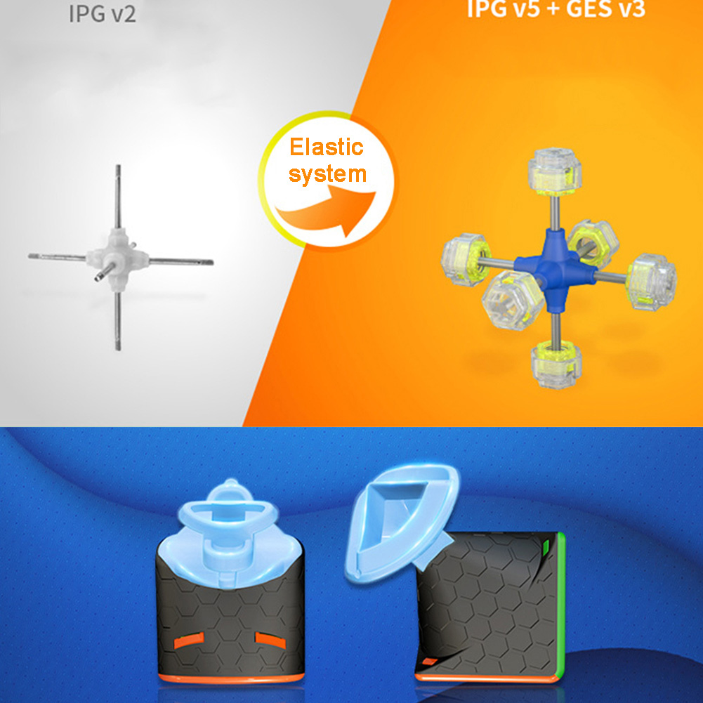 RD GAN 356 X Speed Cube 3x3 Stickerless Gans 356X Magnetic Puzzle Cube Gan356 X 3x3x3 M Magic Cube. 