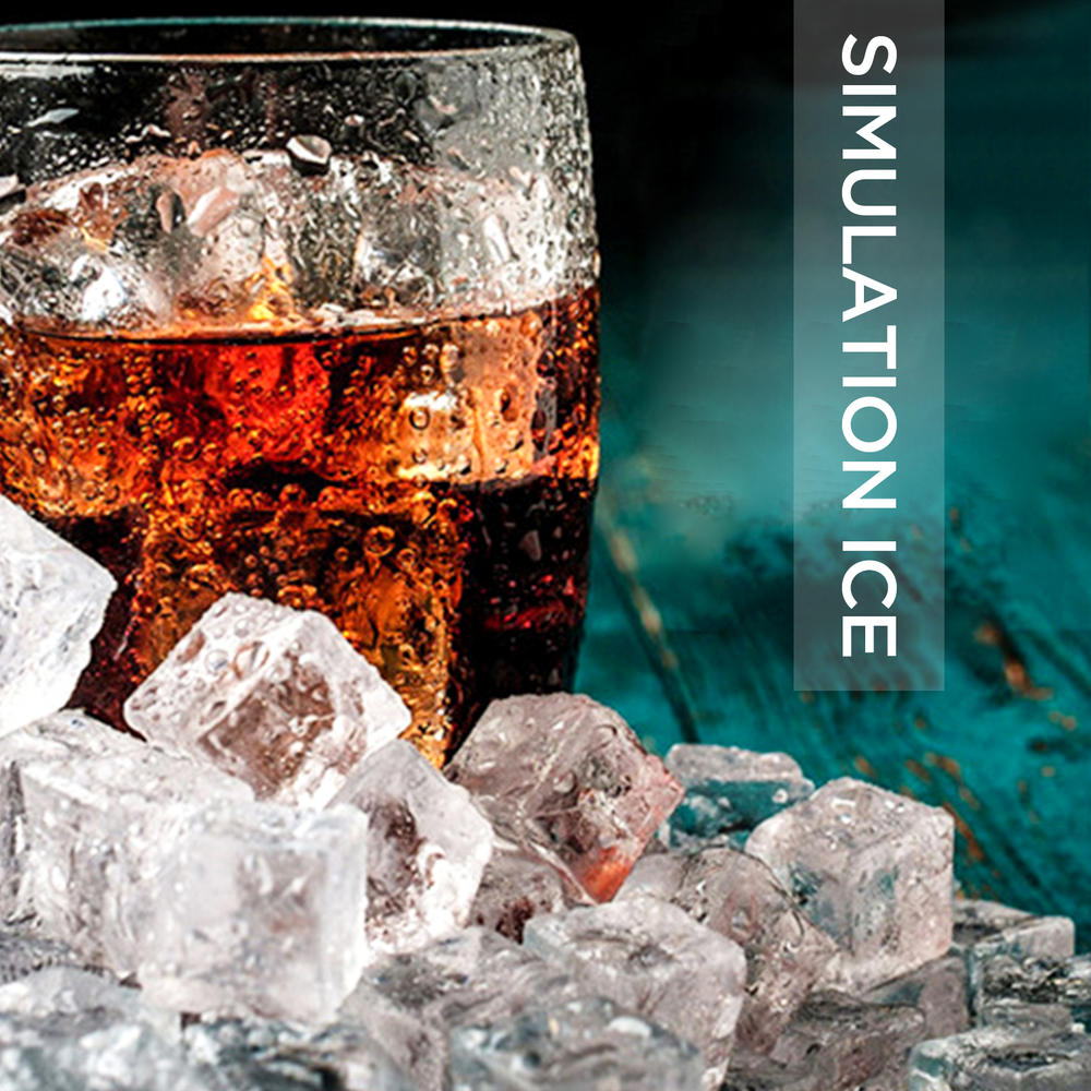 (40-Pack) Reusable Ice Cube, Refreezable Plastic Ice Cubes Reusable for Drinks Cocktails Like   or Coffee, Silicone Square Shapes, Dry Ice Cubes, Non Diluting.. 