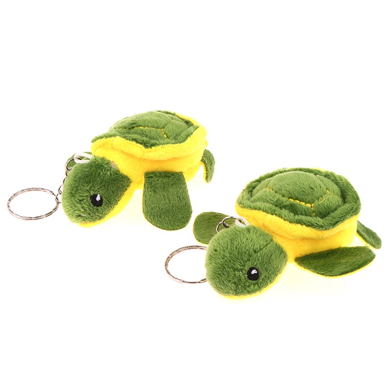 1c 10C Cute urtle oll Stuf oll Cartoon Soft lush oy eychain ag endant id ift. 