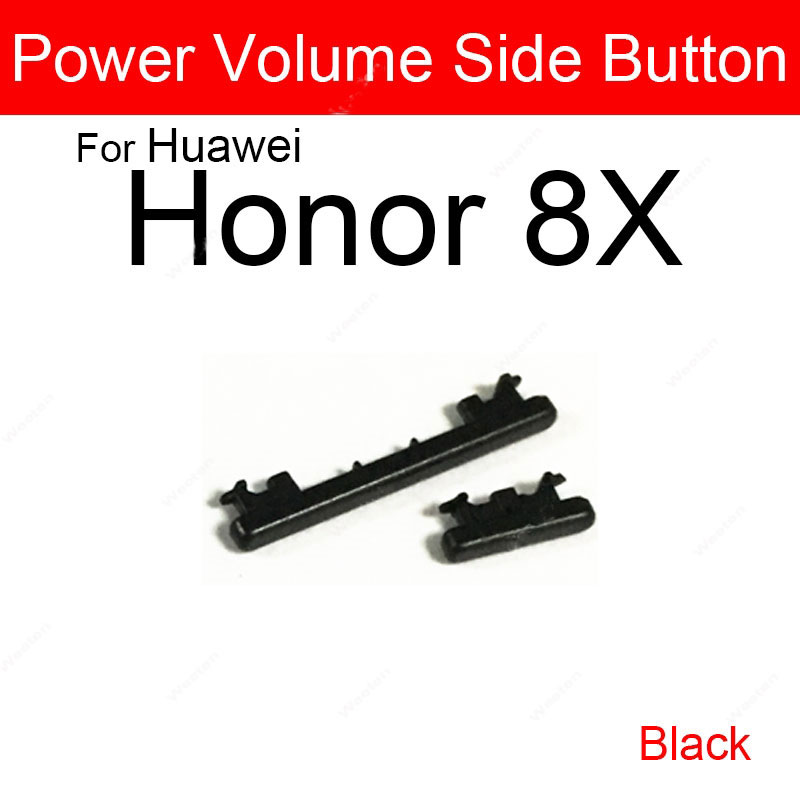 Power Volume Outside Key Side Button for Huawei Honor 8x External Volume Button + Power ON/OFF. 