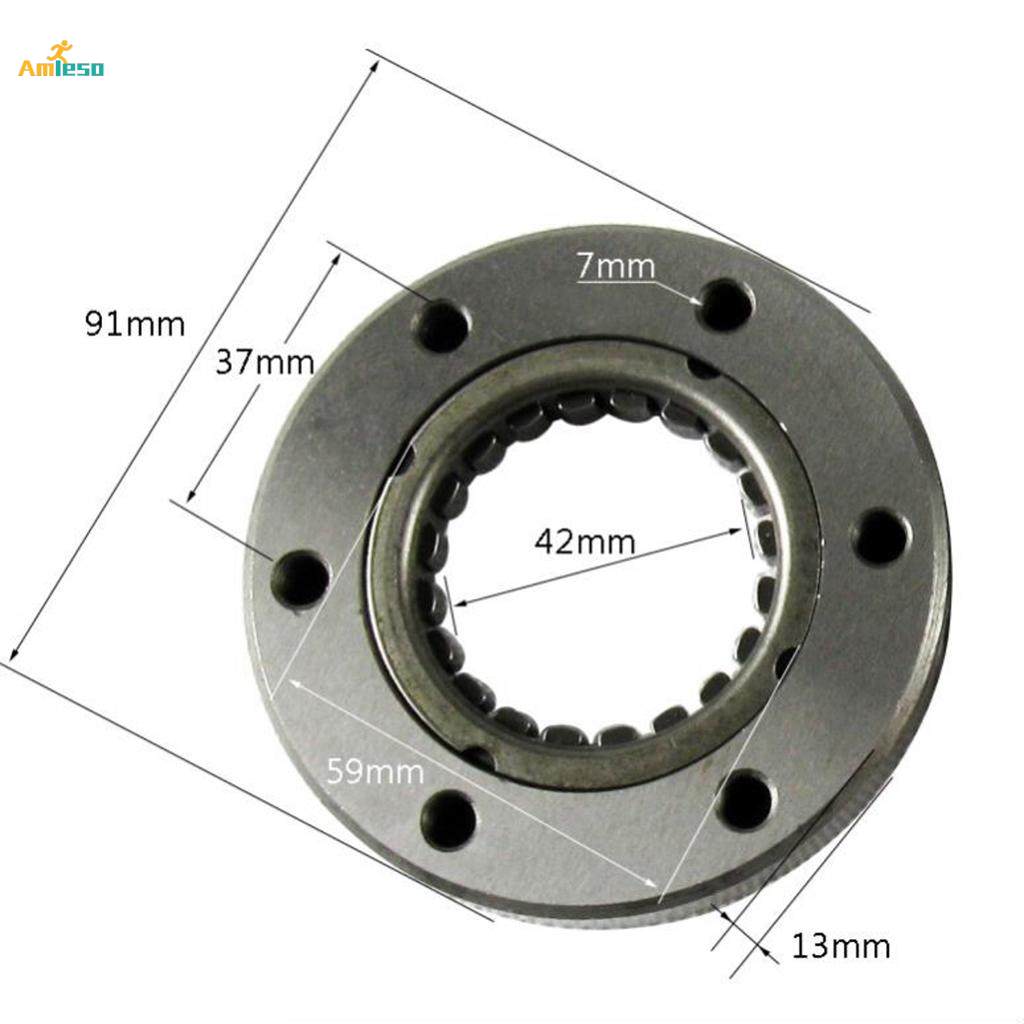 2pcs Motorcycle Starter Clutch Bearing for LINHAI Buyang FA-D300 ATV QUAD. 